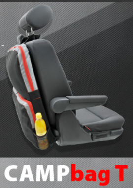 CAMPbag T Auto-Rücksitztasche / Organizer mit Flaschenhalter