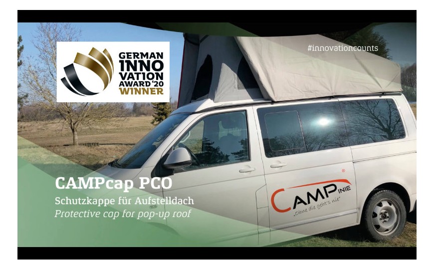 CAMPinie gewinnt German Innovation Award 2020