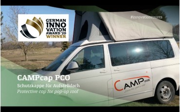 CAMPinie gewinnt German Innovation Award 2020